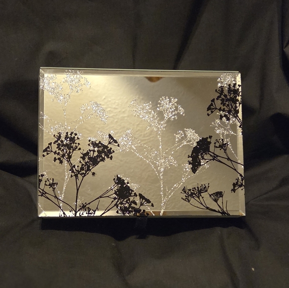 Tree Scenery Mirrored Jewelry Organization Box